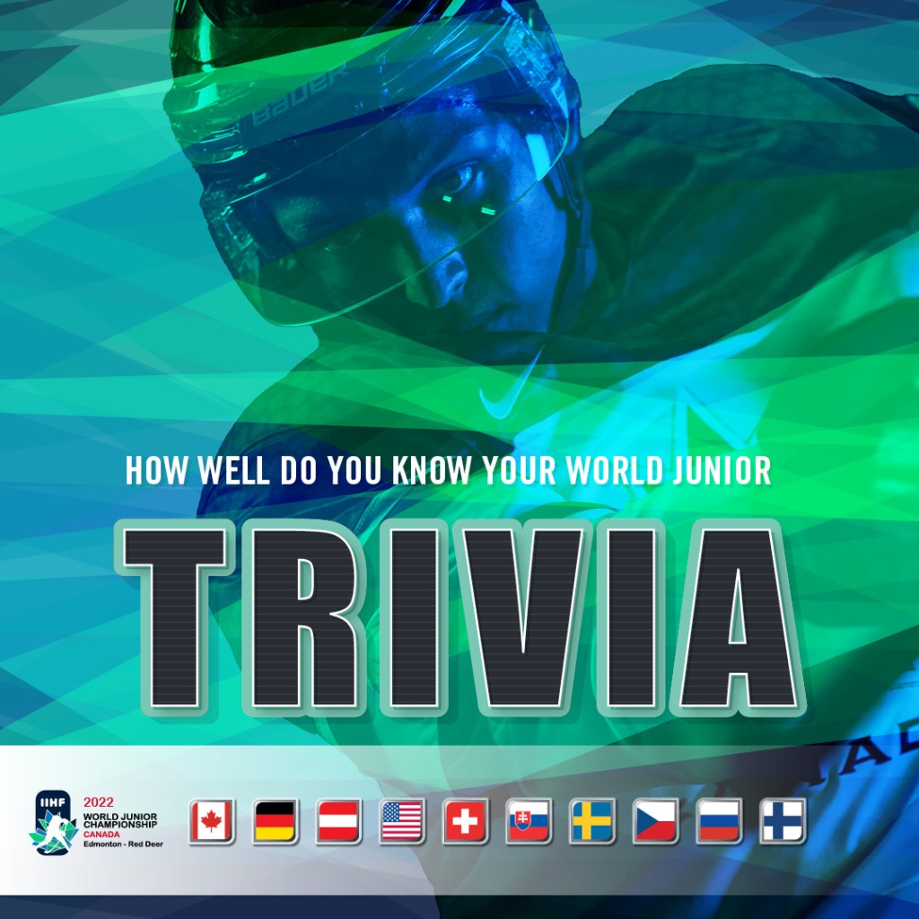Hockey Canada World Junior Trivia game tile.